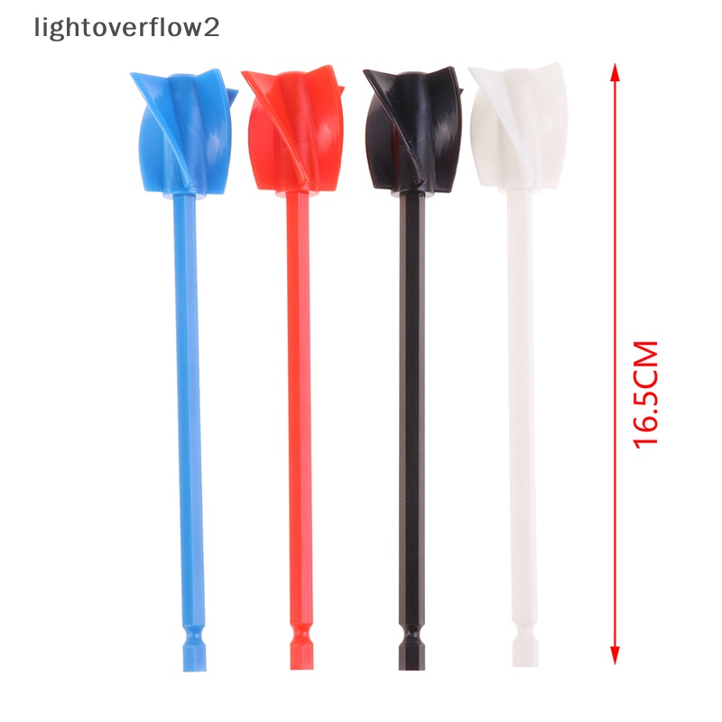[lightoverflow2] Epoxy Mixer Paddle Resin Stirring Paddle Reusable Pengaduk Cat Tempel Bor [ID]