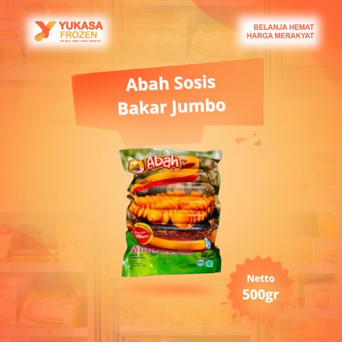 

Abah Sosis Bakar Ayam Jumbo 500gr