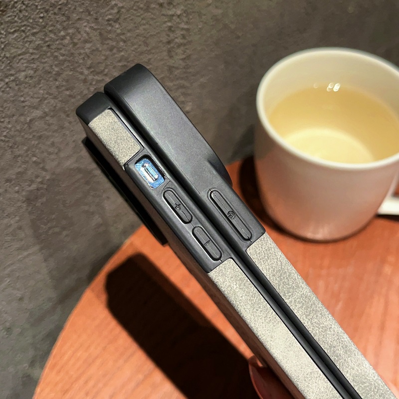 Untuk iPhone Case14 13 12 11 Pro MAX X XR XS Max7 8 Plus soft case Pelindung Kulit Retro