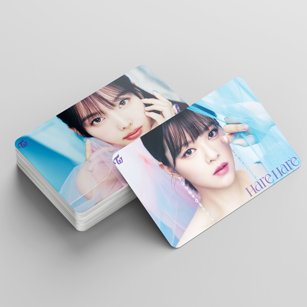 55pcs/box TWICE HARE HARE Photocards Kartu Lomo Kpop Postcards