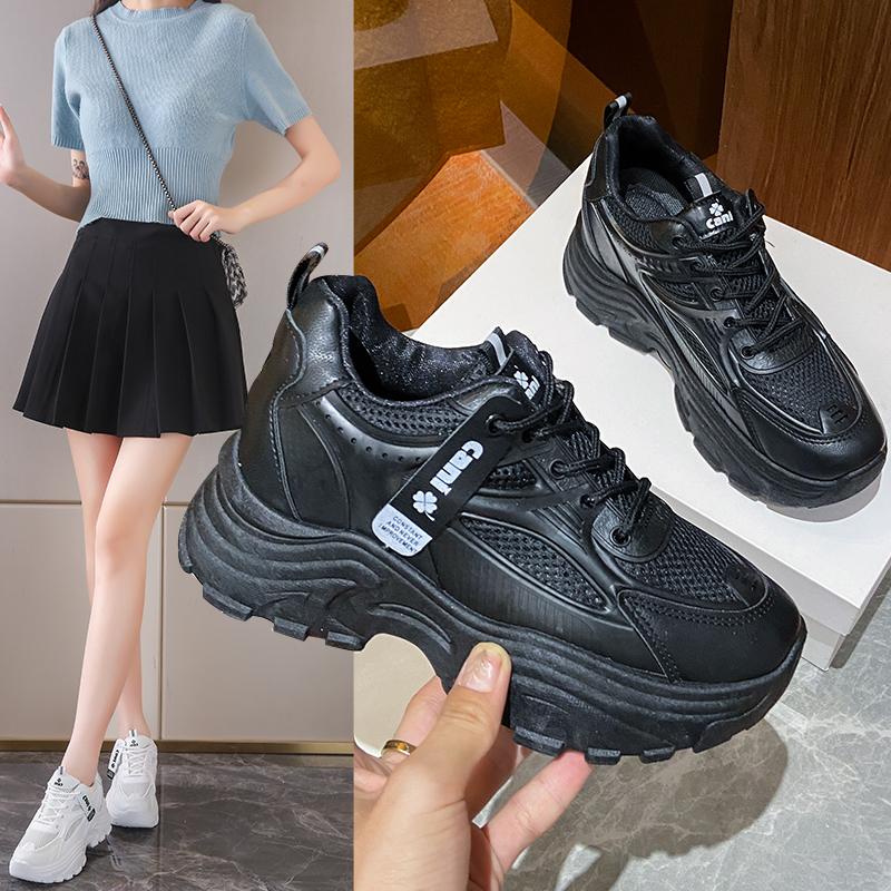 CaniKorea &quot;FREE BOX&quot; (Size 37 - 41) Jean Sepatu Sneakers Wanita Kasual Fashion Korea Import 9215