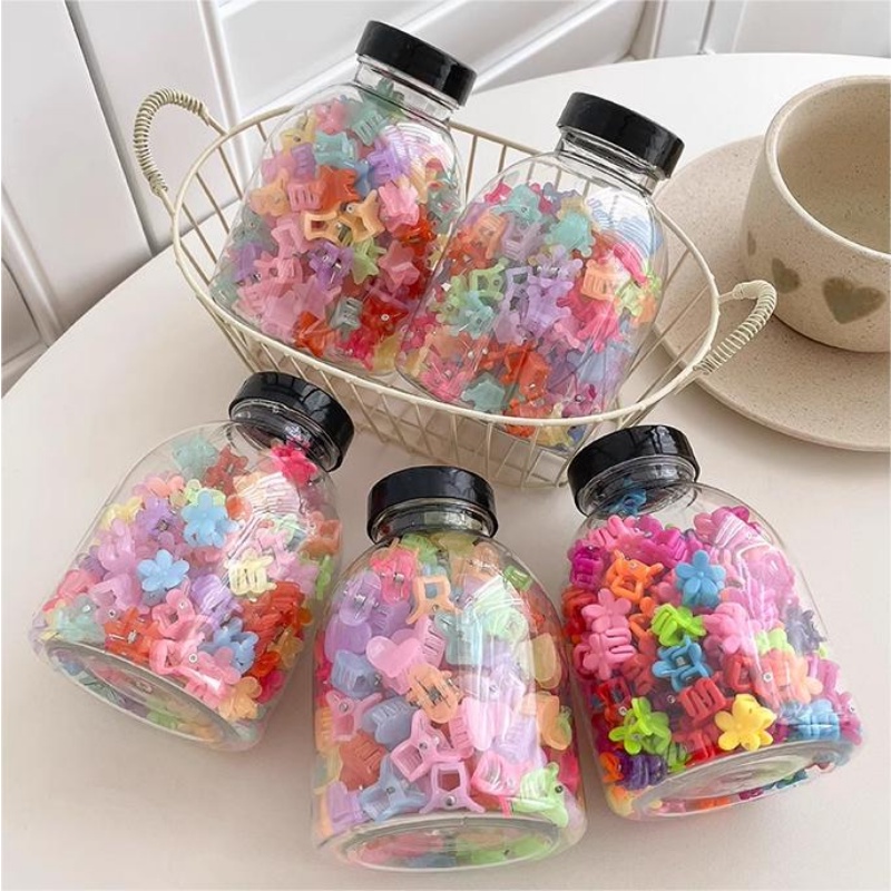 50 Pcs/Korea Fashion Klip Jepit Kecil Bunga Lucu Klip Rambut Anak Klip Mini Fragment Klip Musim Panas Baru