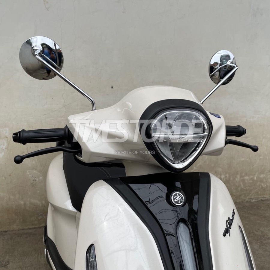 NEW Spion Grand Filano Fazzio Spion Retro bulat Tangkai Panjang Full Croom