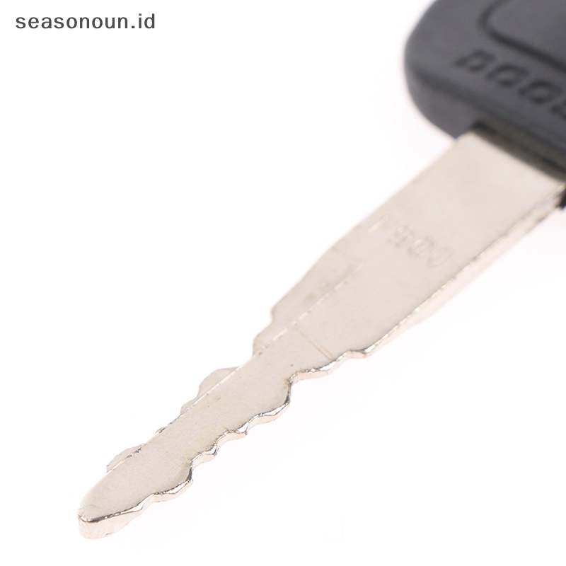 Seasonoun 2pcs F900 Ignition Start Switch Door Lock Kunci Untuk Excavator Doosan Daewoo DX80.