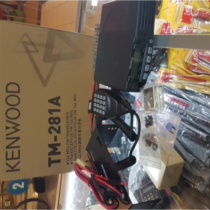 RADIO WALKIE TALKIE HT RIG KENWOOD TM281 TM 281 281A TM281A TM-281 VHF