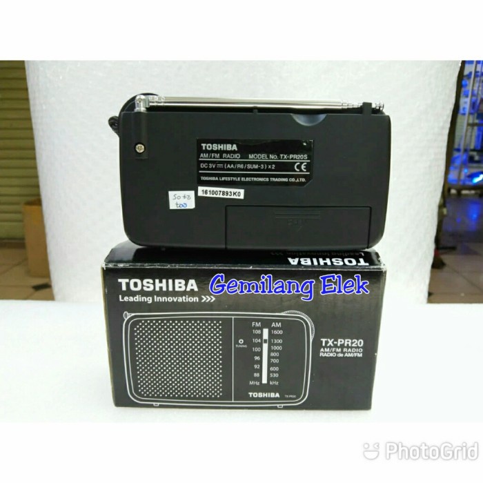 RADIO AM/FM TOSHIBA TX-PR20S