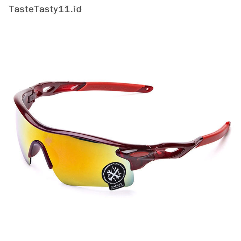 Tastetasty Outdoor Sport Cycling Eyewear Kacamata Sepeda UV400 Kacamata Olahraga Memancing.