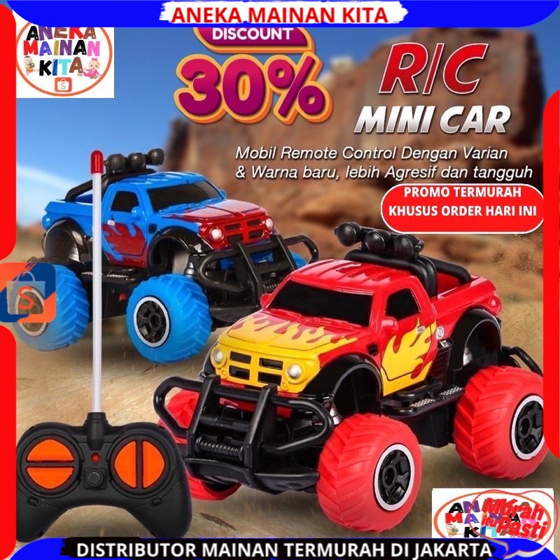 Mainan Anak Mobil Remote Control Jeep Off Road Mini Mainan Mobil Remot Kontrol