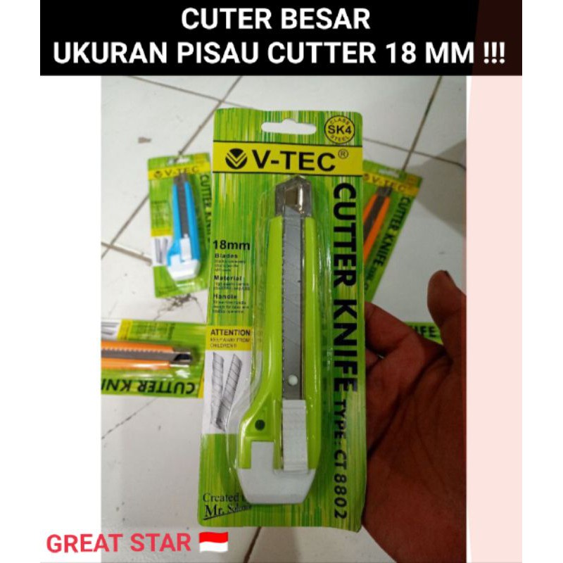 

CUTTER BESAR 18MM V- TECH