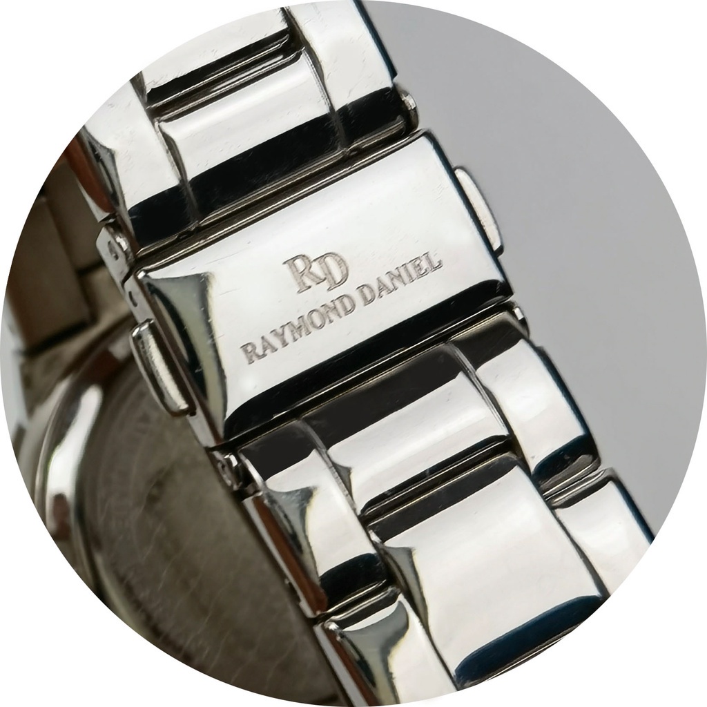 RAYMOND DANIEL RD 224  Jam Tangan Wanita Stainless Steel Original