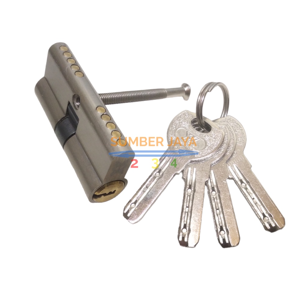 KUNCI KOMPUTER STANDAR ITALY / KUNCI SILINDER KOMPUTER 60MM / CYLINDER COMPUTER KEY ITALY STANDARD