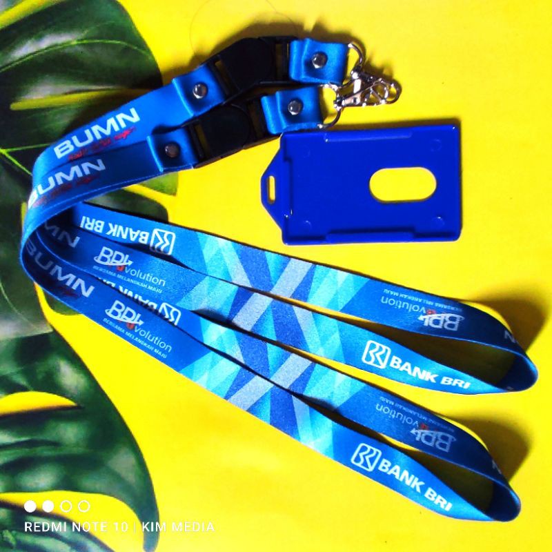

TALI ID CARD BRI-BUMN MOTIF | LANYARD BRI-BUMN MOTIF