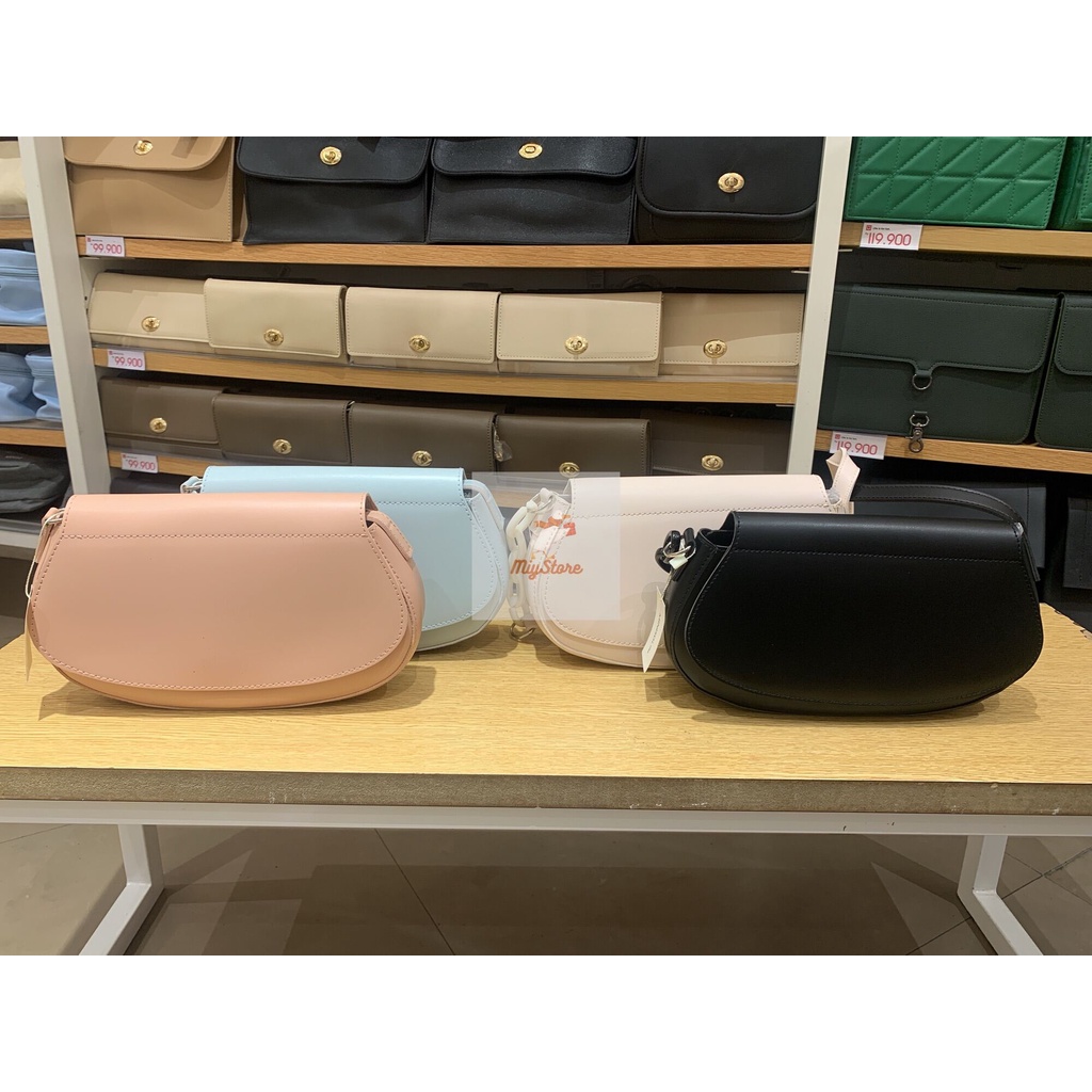 MINISO Tas Selempang Original Sling Bag / Tas Slimbag Wanita / Tas Bahu Crossbody Bag / Shoulder Bag