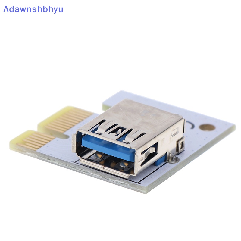 Adhyu USB 3.0 PCI-E 1X Ke 16X Kabel Ekstensi Tambang PCI-E Dipanjangkan Line Card Adapter ID