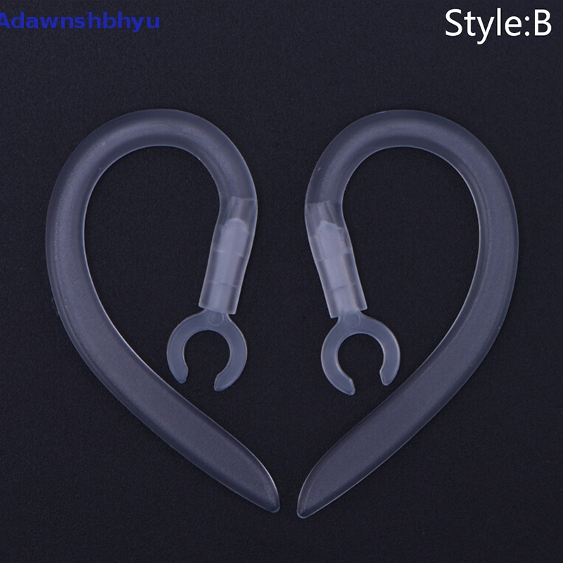 Adhyu5 /6 /7 /8 /9 /10mm Bening Bluetooth Earphone Silikon Earbud Ear hook Loop Clips ID