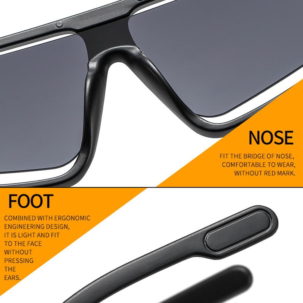 Lily Kacamata Hitam Wanita Vintage Big Frame Shades Square