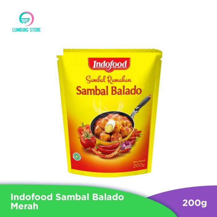 

Indofood Sambal Balado Merah 200g + 200g