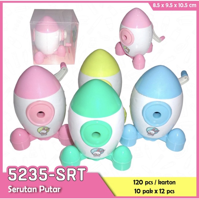 

rautan putar meja pensil bentuk rocket astronot satuan -Zilong