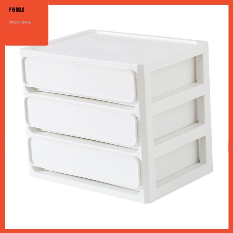 [Predolo] Desk Organizer Meja Portable Stackable Makeup Organizer Untuk Tape Pen Perhiasan