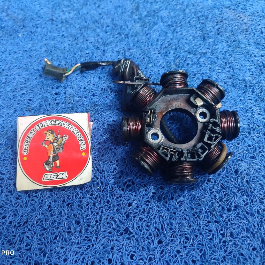spul asy karisma supra 125 sful set fulser pulser motor karisma supra x 125 lepasan