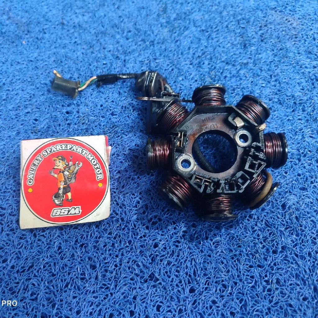 spul asy karisma supra 125 sful set fulser pulser motor karisma supra x 125 lepasan