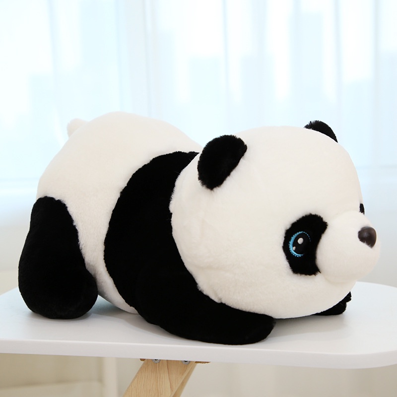 Kain Katun Pp Isi Dan Breathable Panda Plushie Realistis Untuk Kulit Sensitif