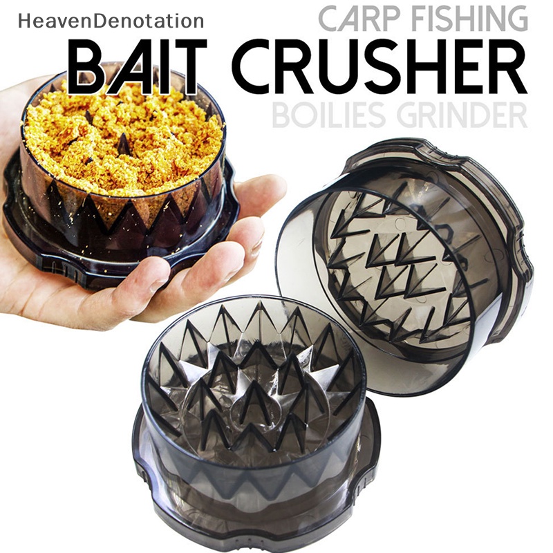 [HeavenDenotation] Umpan Ikan Gurame Portable Bait Grinder Tahan Karat Serbaguna Anti Deformasi Boilies Grinding Case Alat Ternak Pembuatan Umpan Ikan Gurame HDV