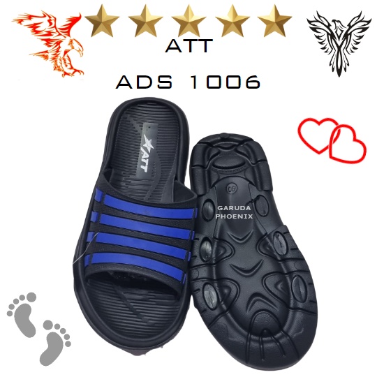 Sandal Selop Pria ATT ADS 1006 Phylon Eva motif GARIS 39-43