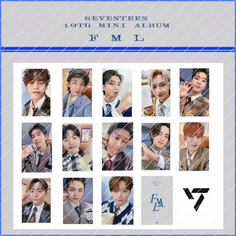 13pcs/set SEVENTEEN Album FML DREAM Photocards Power of Love Kartu Lomo CARAT LAND ID CARD Kpop Postcards Koleksi Spesial