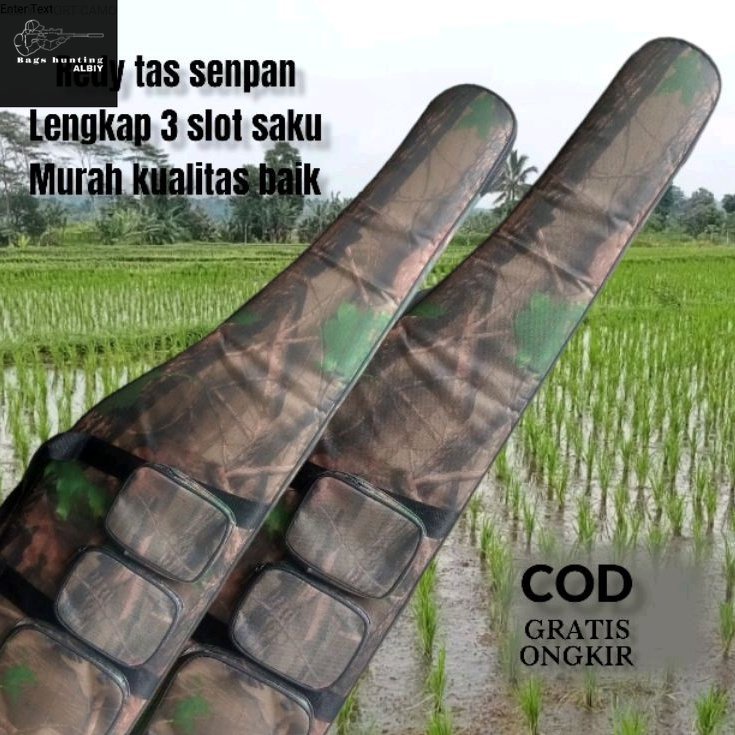 Tas Senapan Saku Tiga tas camo PCP