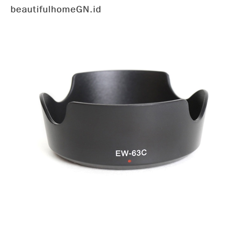 {Cantik} Kap Lensa Reversable EW-63C 58mm ew63c Untuk Canon EF-S 18-55mm f/3.5-5.6 IS STM Berlaku 700D 100D 750D 760D~