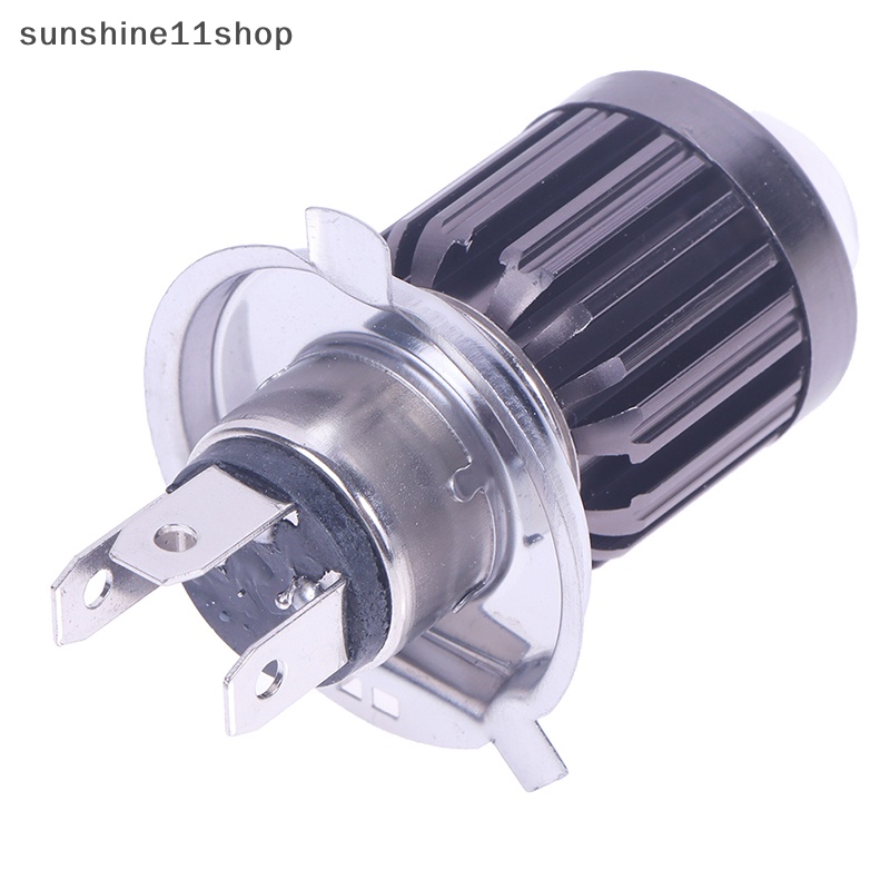 Sho Lampu Depan Motor LED Putih High Low Beam Headlight Lamp Bulbs 12V Kabut H4 N