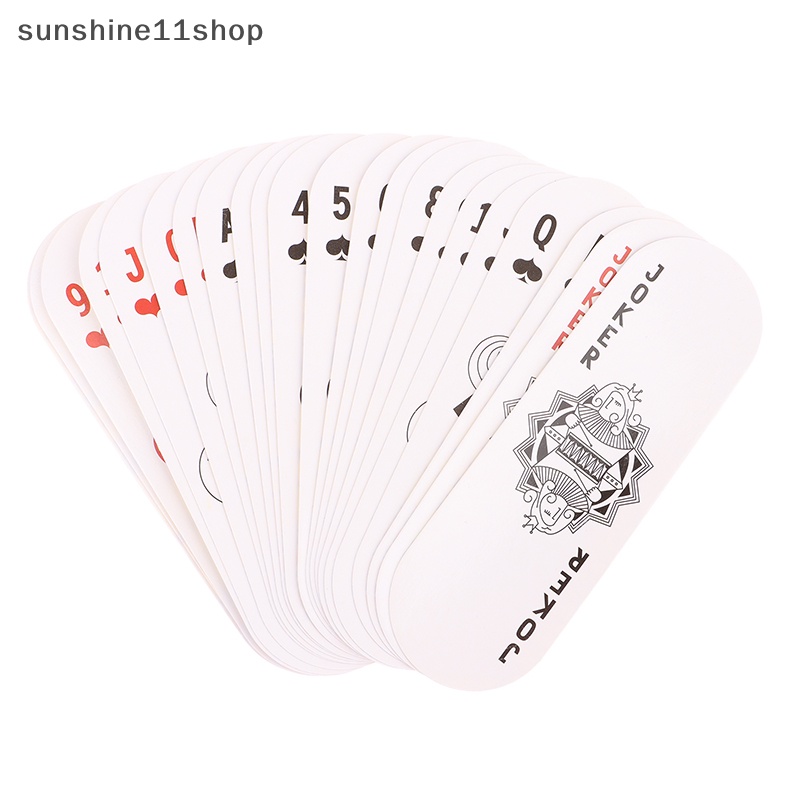 Sho 1Decks Kartu Remi Poker Board Game Produk Rekreasi Untuk Travel Pesta N