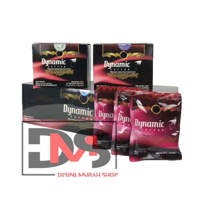 

Promo Terjangkau Kopi Dynamic 30 Sachet