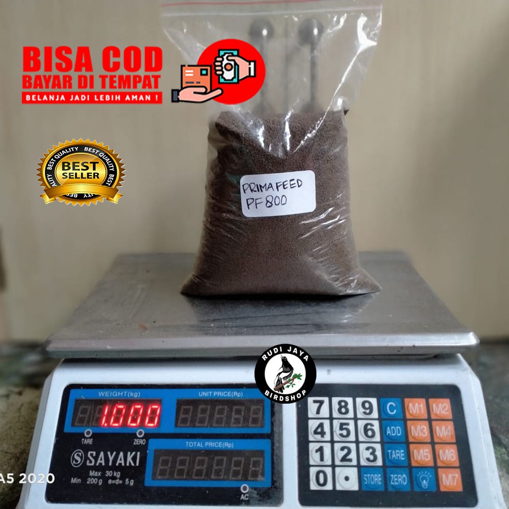JUAL PELET PF800 500GRAM PRIMAFEED PAKAN ANAKAN BENIH BURAYAK IKAN LELE NILA GURAME HIAS CUPANG