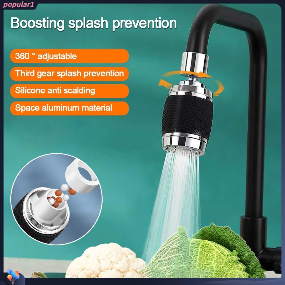 Populer Keran Dapur Anti splash Faucet Nozzle Adapter Bubbler Kepala Keran Kamar Mandi