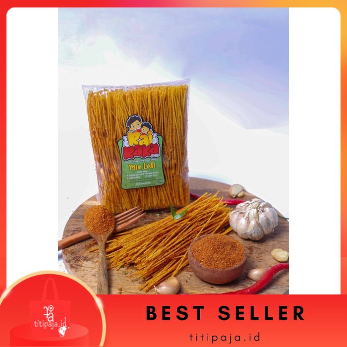 

[ORIGINAL] Mie Lidi RAIRAKA | Mie Lidi 100 Gram | Makanan Ringan | Cemilan Murah - Pedas - TITIPAJA.ID