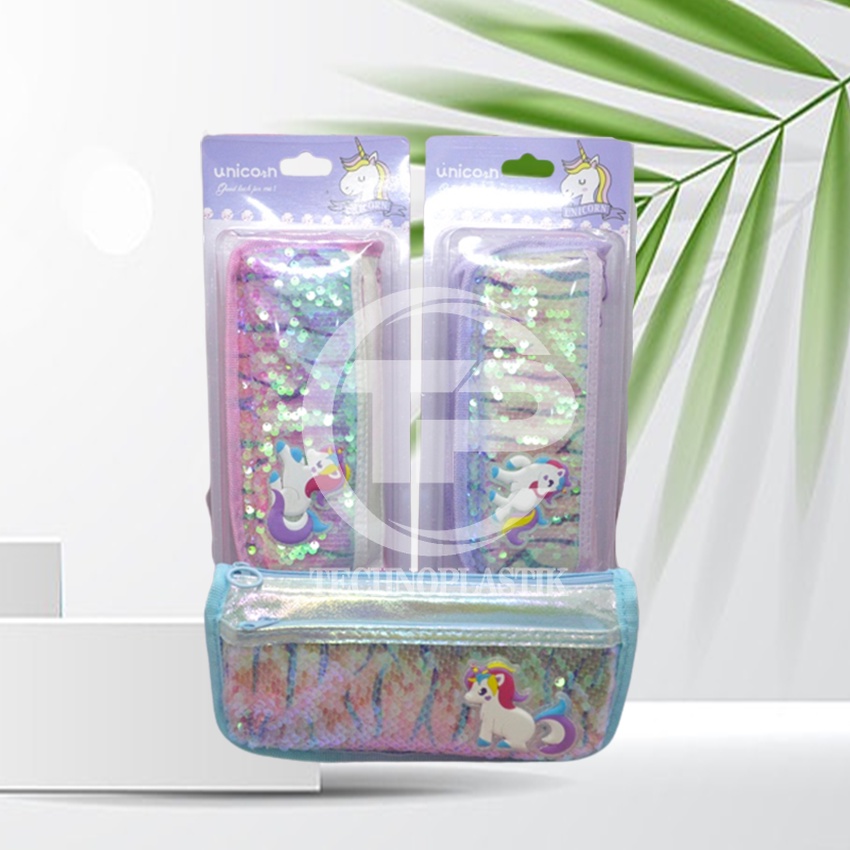 

Pkr- Pencil Case 5983 Pony Sequin Blister Happystore