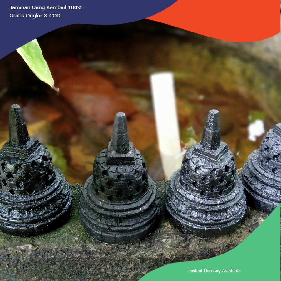 hiasan aquarium candi borobudur, hiasan aquarium candi, hiasan aquarium borobudur, hiasan borobudur,