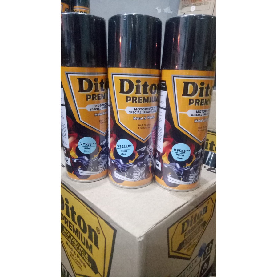 pilok pilox diton premium pastel blue 9533 400cc pastel blue v9533** 400cc pastel biru pastel cat semprot diton premium