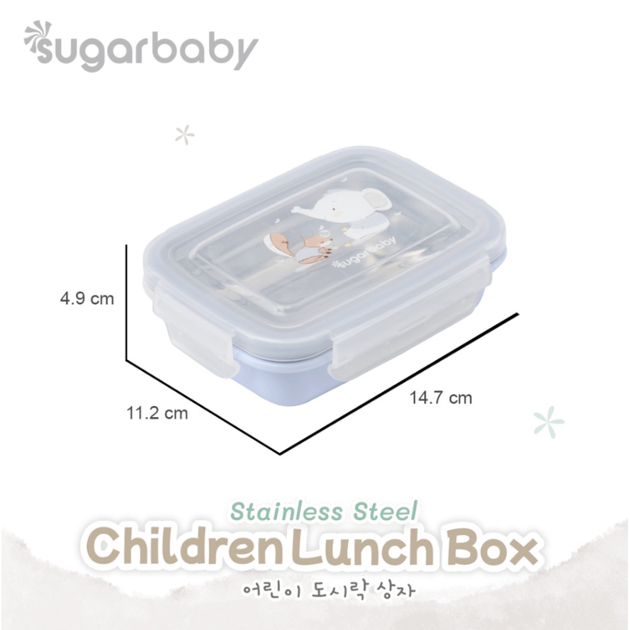 Sugar Baby - Stainless Steel Children Lunch Box