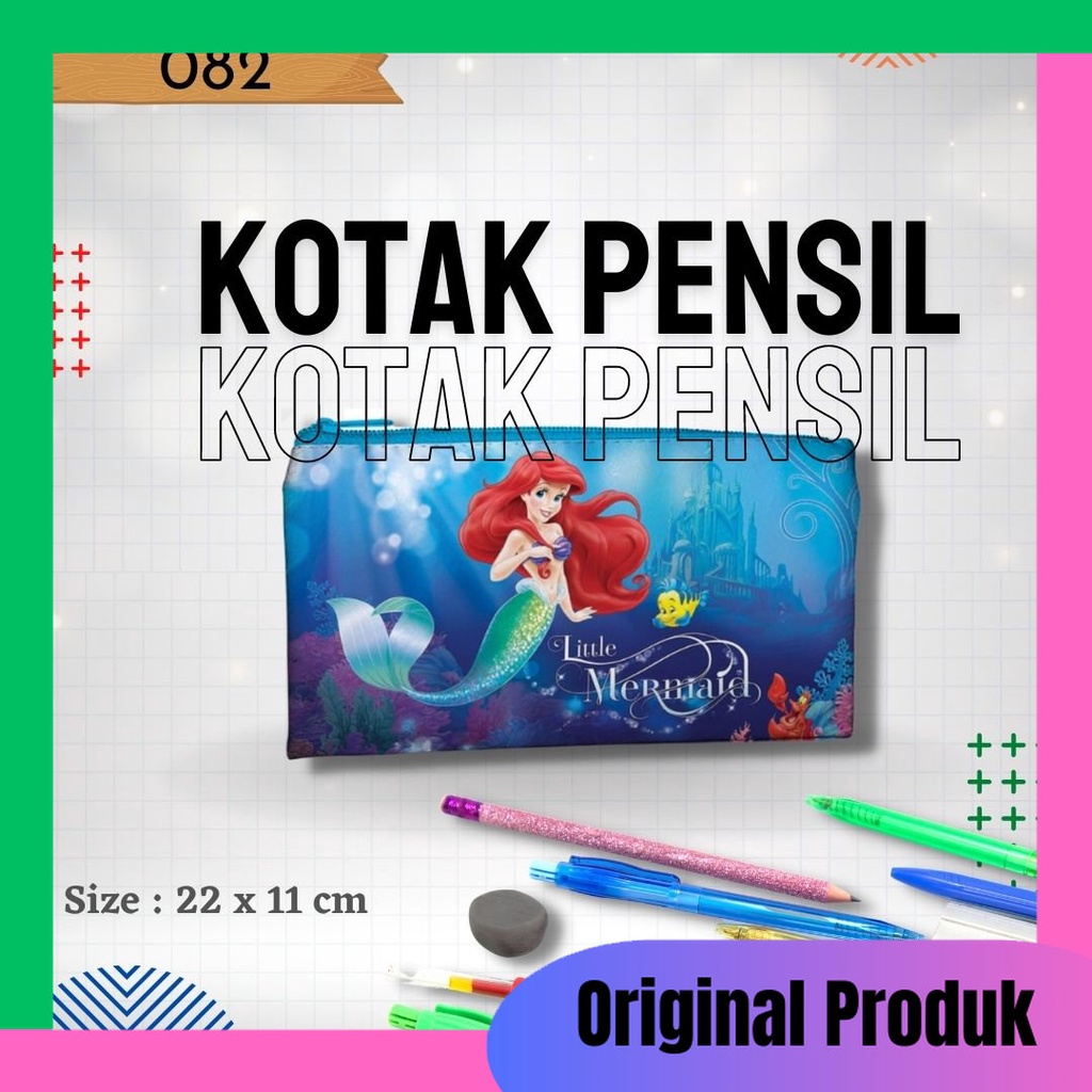 

Tempat Pensil, Kotak Pensil 082 gambar Little Mermaid Serbaguna Murah Dan Kualitas Terjamin , Original Produk Bahan Tebal