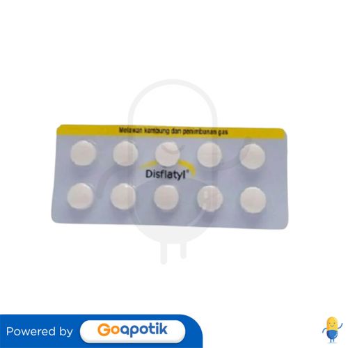 DISFLATYL 40 MG STRIP 10 TABLET