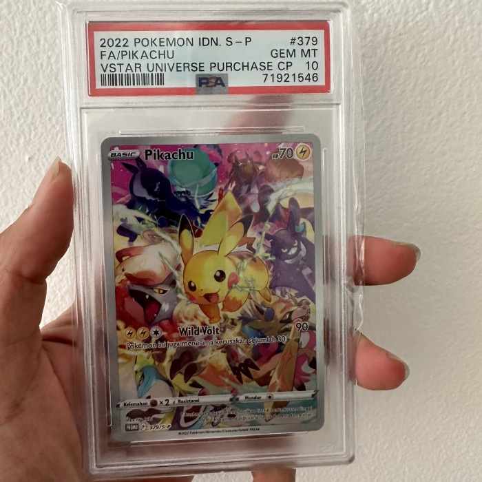 Pikachu Vstar Semesta PSA 10 Gem Mint