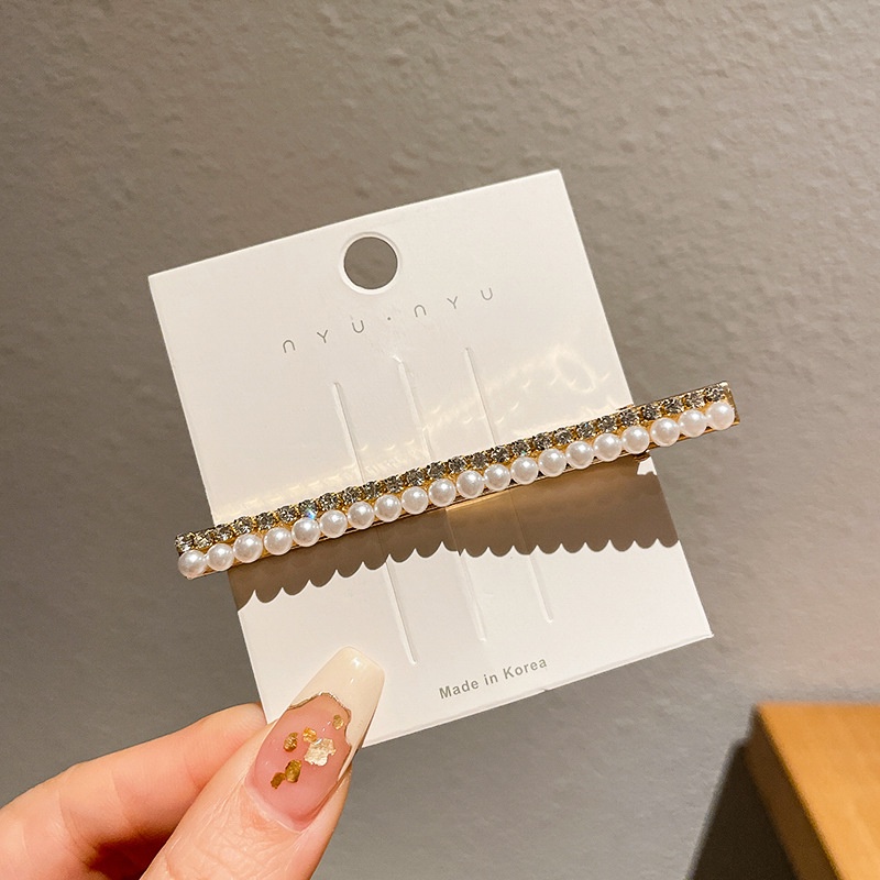 Mysterygirl - JEPIT RAMBUT ELEGANT PREMIUM 3PCS 1PCS PEARL MUTIARA RETRO KOREA HIASAN HAIR CLIP SET