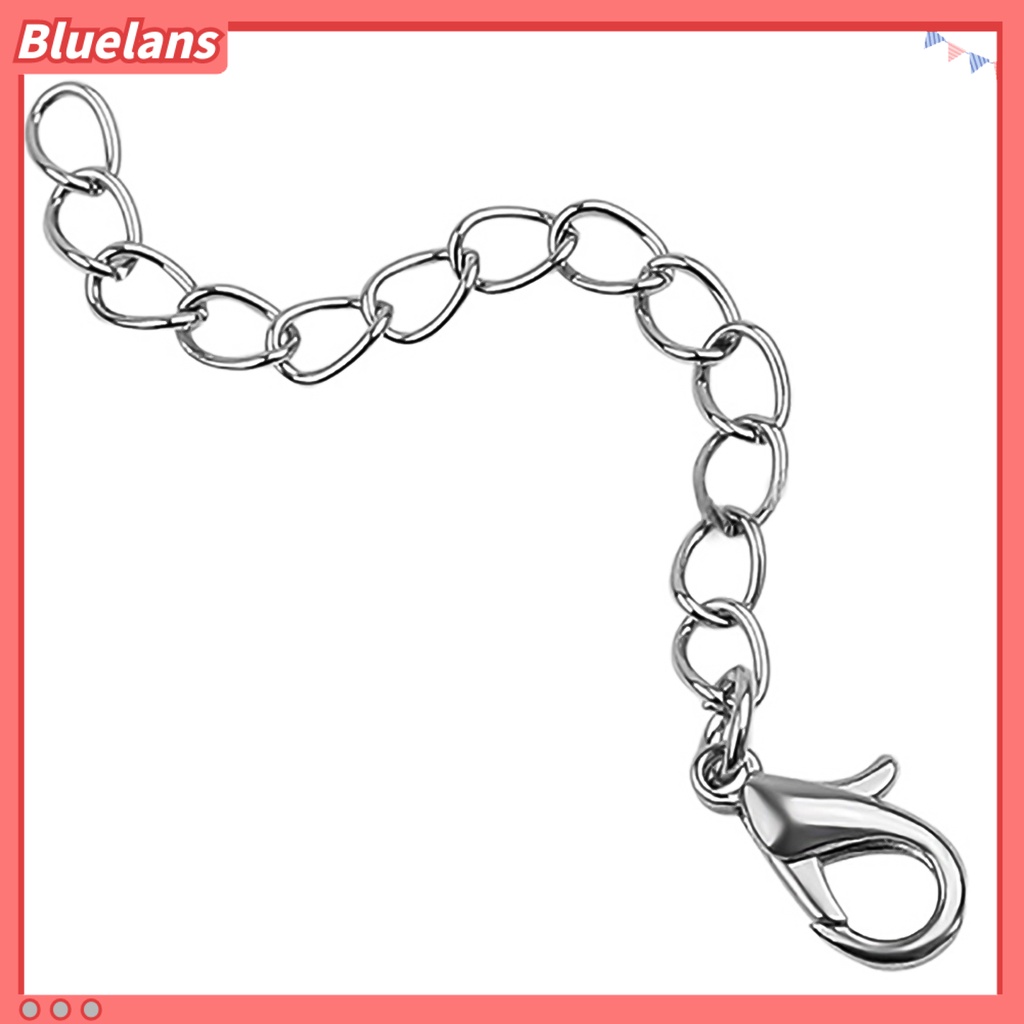 [BLS] 20pcs Fashion Perak Berlapis Gelang Kalung Extenders Rantai Temuan Perhiasan