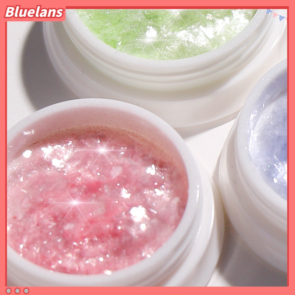 [BLM] 1kotak Dekorasi Kuku Ultra-Tipis Finishing Mengkilap Warna Cerah Indah Mudah Diterapkan Menakjubkan Efek Visual Bubuk Nail Art Paillette Flakes DIY Kerajinan Ornamen Perlengkapan Kuku