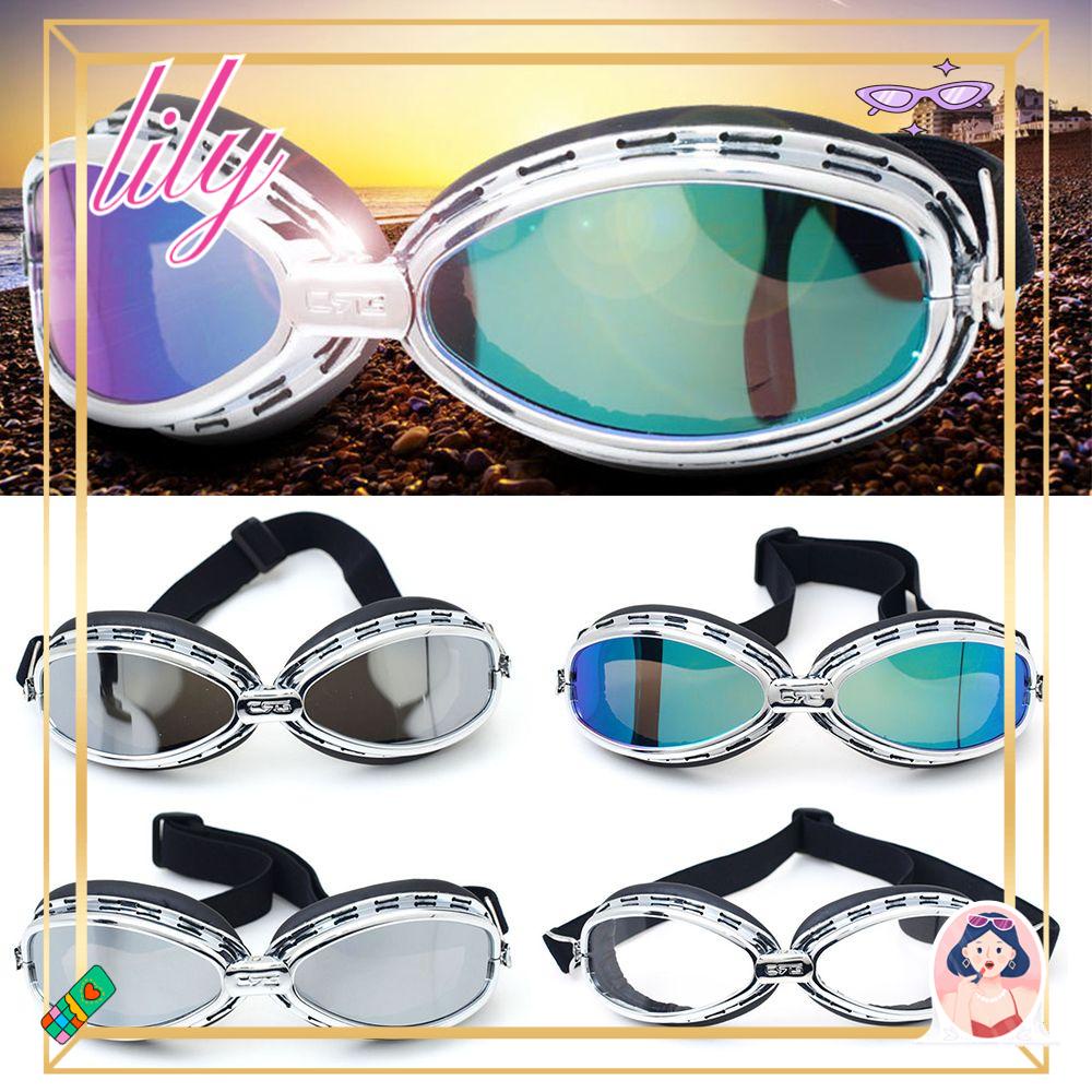 Lily Kacamata Motor Outdoor Riding Aksesoris Ski Goggle Vintage Eyewear Sunglasses Helm Kacamata