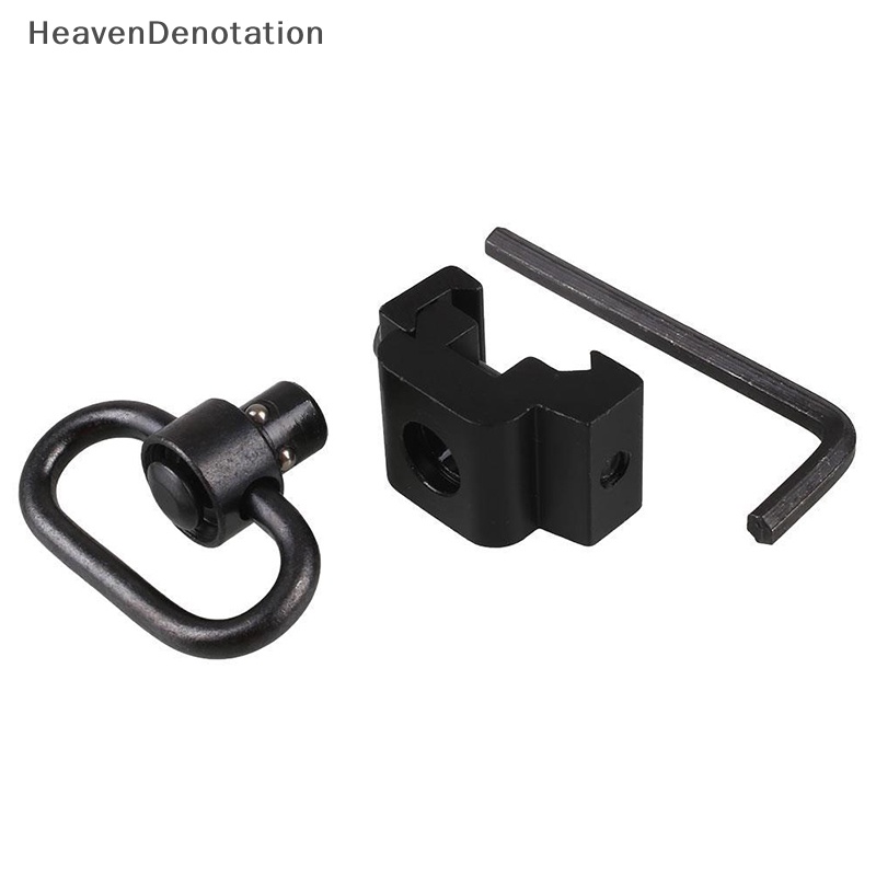 [HeavenDenotation] Qd Sling Swivel Mount Push Button 1-1/4 20mm Alas Dudukan Rel Picany Rail HDV