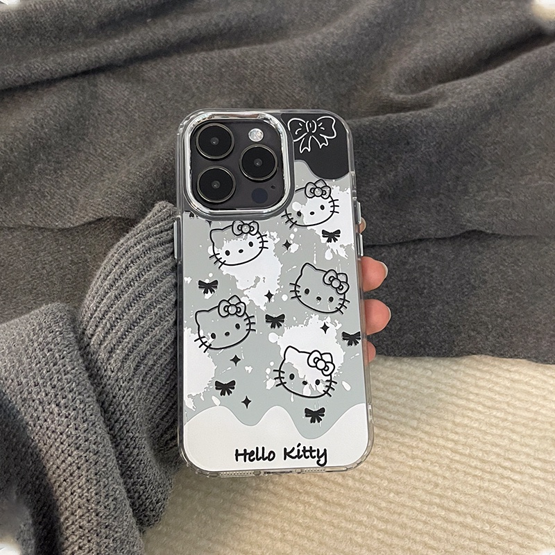 Cocok Untuk Iphone14 Pro Max iPhone Phone Case Permukaan Cermin Kamera Perlindungan Shockproof Kuat Kompatibel Dengan Iphone13 13pro 13prm iPhone 11 7Plus 8Plus Xr XS 12 Pro Max Phone Case